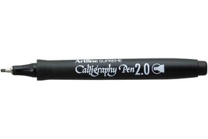 Artline Supreme Calligraphy pen lijndikte 0.2mm - zwart