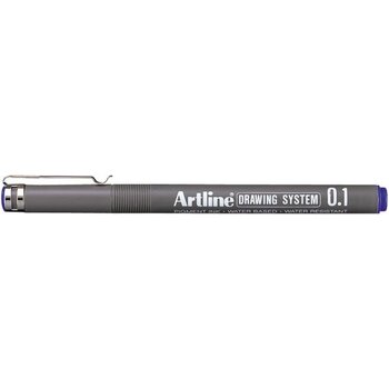 Artline  Technische tekenpen lijndikte 0.1mm - blauw