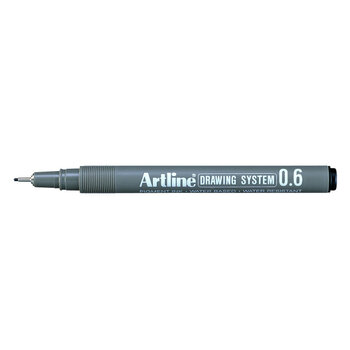 Artline Technische tekenpen lijndikte 0.6mm - zwart