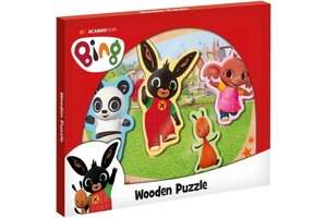 Bing - Inlegpuzzel (hout) 4stuks