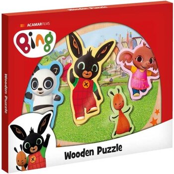 Bing - Inlegpuzzel (hout) 4stuks