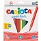 Carioca  Kleurpotlood "Triangular" + slijper - Etui (karton) 24stuks