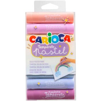 Carioca Temperello Verstiften PASTEL - Etui (karton) 6stuks