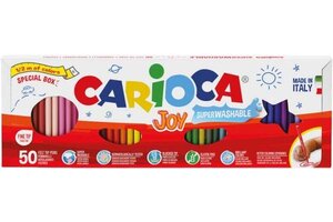 Carioca Viltstiften "Joy" met fijne punt - Etui (karton) 50stuks