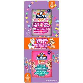 Elmer's Party Animals Slime - 2 stuks in box