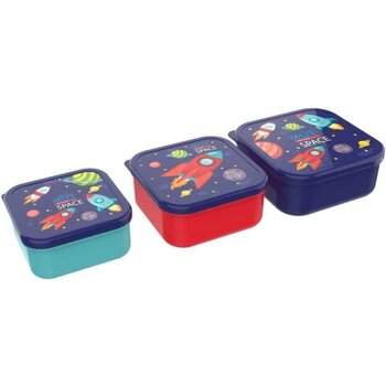 Lunch Buddies - Snackbox 3-in-1 SPACE