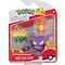 Boti Pokémon Battle Figure Set 3-pack - assortiment - 1 exemplaar