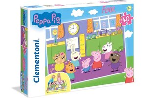 Clementoni Puzzel (Vloer) 40stuks - Peppa Pig