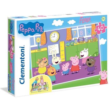 Clementoni Peppa Pig - Vloerpuzzel 40 stuks