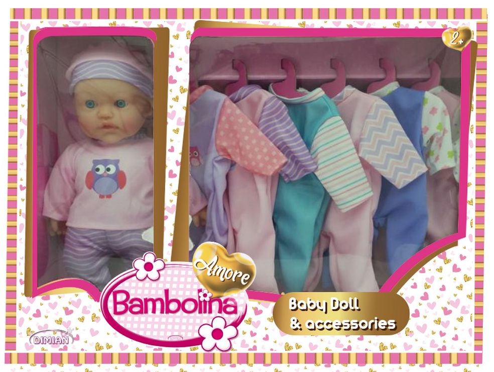 Kinderwagen voor Minnie-pop - lemon