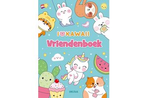 Deltas Ik hou van Kawaii - Vriendenboek