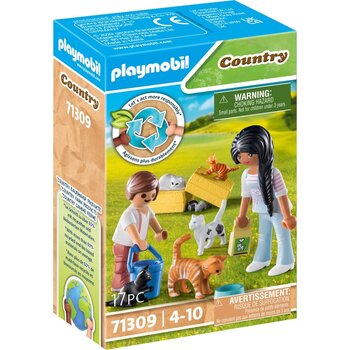 Playmobil PM Country - Kattenfamilie 71309