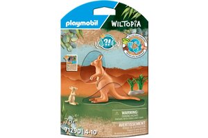 Playmobil PM Wiltopia - Kangoeroe met welp 71290