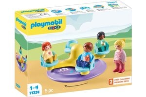 Playmobil PM 1.2.3 - Kindercarrousel 71324