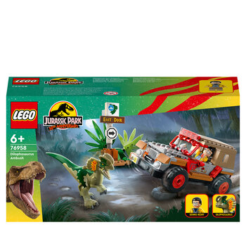 LEGO LEGO Jurassic World Jurassic Park Dilophosaurus hinderlaag - 76958