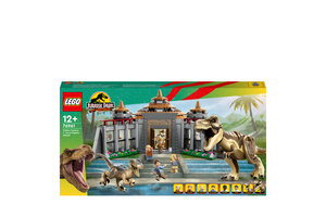 LEGO LEGO Jurassic World Jurassic Park Bezoekerscentrum: T-rex & raptoraanval - 76961