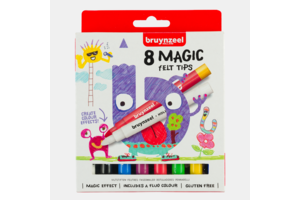 Bruynzeel Bruynzeel Kids Viltstiften Magic - 8stuks