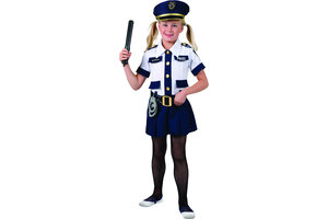 Kostuum Politie-agente Amy