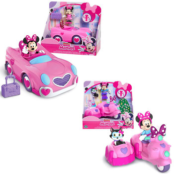 Giochi Preziosi Voertuig met Minnie 7,5cm en accessoires - assortimeent