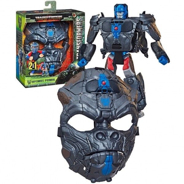 Transformers Rise of the Beasts 2in1 Mask Optimus Primal t