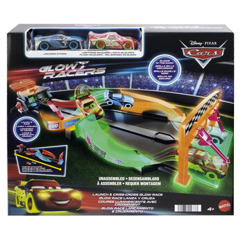 Mattel Disney Pixar Cars - Glow Racers Track Set