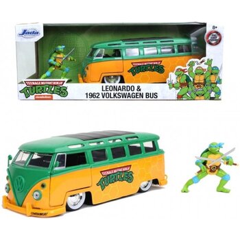 Jada Toys Turtles - Leonardo 1962 VW Bus (1:24)