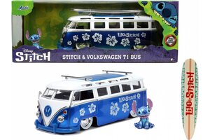 Jada Toys Disney Lilo & Stitch - Stitch & Volkswagen T1 Bus (1:24)