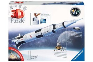 Ravensburger 3D Puzzel (404stuks) - NASA Apollo Saturn V Rocket