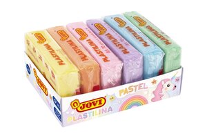 Jovi JOVI Modelleerklei pastelkleuren 6stuks (50g/st)