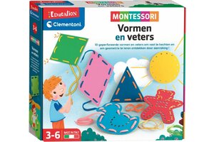 Clementoni Montessori Vormen en veters