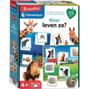 Clementoni Waar leven ze?