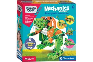 Clementoni Wetenschap & Spel - Mechanics Junior - Bewegende dino's