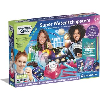 Clementoni Wetenschap & Spel - Lab - Super Wetenschapster