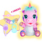 IMC Toys Club Petz - Baby Unicorn Tinies - 1 exemplaar