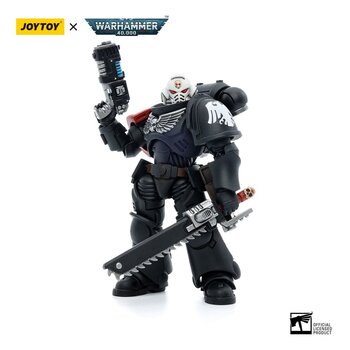 Joy Toy Warhammer 40K - Raven Guard Intercessors Sergeant Ashan (12cm)