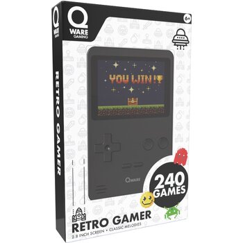 Qware Handheld Retro Gamer 2.8 inch - 1 exemplaar