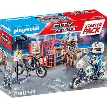 Playmobil PM City Action Starterpack - Politie 71381