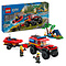 LEGO LEGO City 4x4 brandweerauto met reddingsboot - 60412