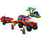 LEGO LEGO City 4x4 brandweerauto met reddingsboot - 60412