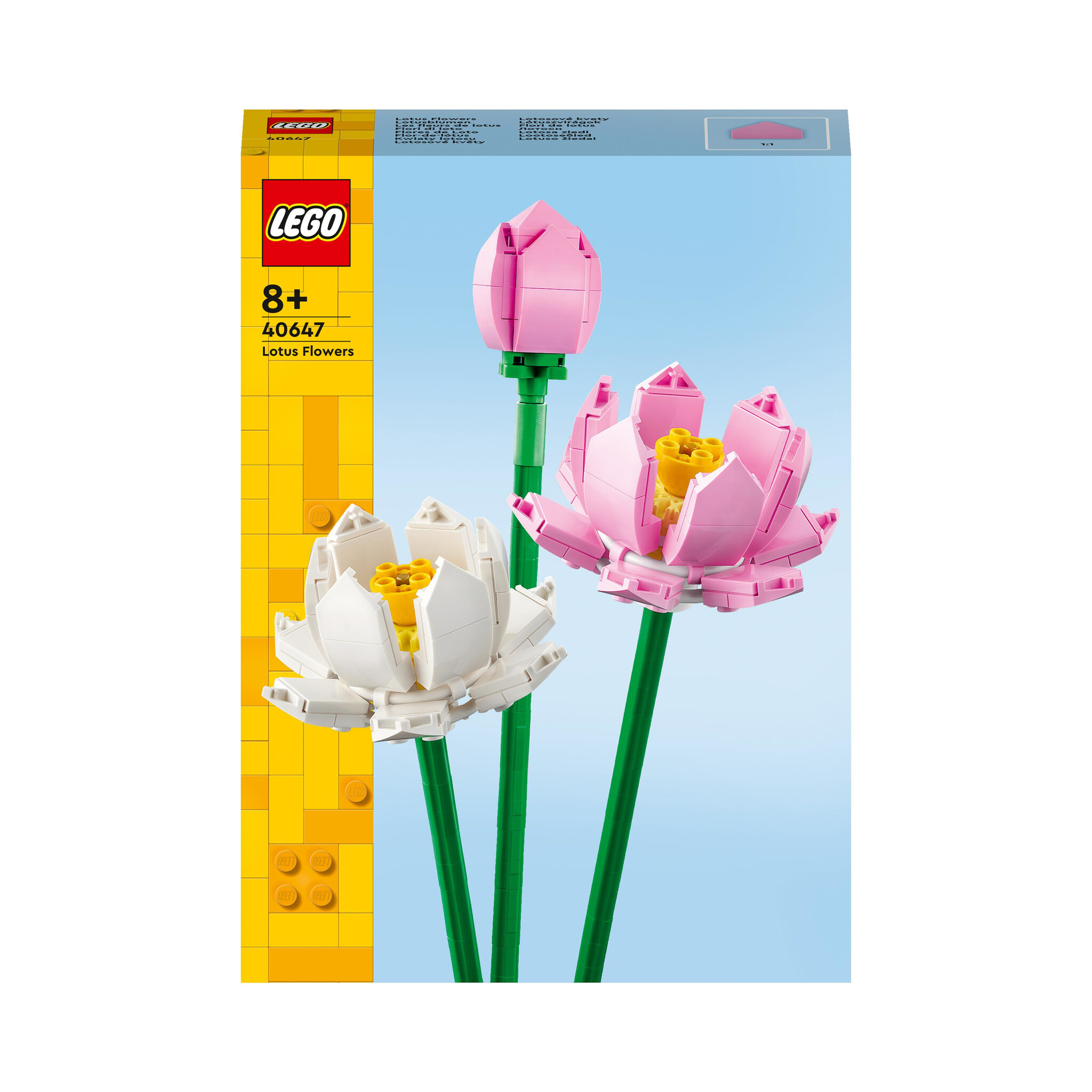 40647 Creator Lotusbloemen Bloemen Bouw en Decoratie Set - t Klavertje Vier