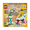 LEGO LEGO Creator 3-in-1 Retro rolschaats met Skateboard - 31148