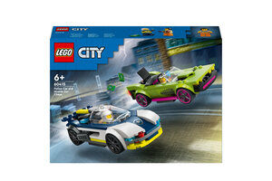 LEGO LEGO City Politiewagen en snelle autoachtervolging - 60415