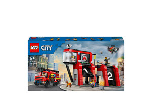 LEGO LEGO City Brandweerkazerne en brandweerauto - 60414