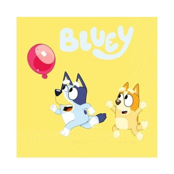 Bluey - Servetten (papieren) 33x33cm - 20stuks