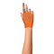 Handschoenen net kort (vingerloos) - fluo - 1 kleur
