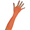 Handschoenen net lang (vingerloos) - 1 kleur