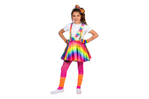 Regenboog rok Lola - Kind (onesize)