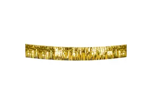 Franjeslinger (metallic) 6m - goud