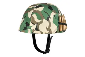 Kinderhelm Militair (verstelbaar)