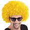 Pruik Afro - 1 kleur